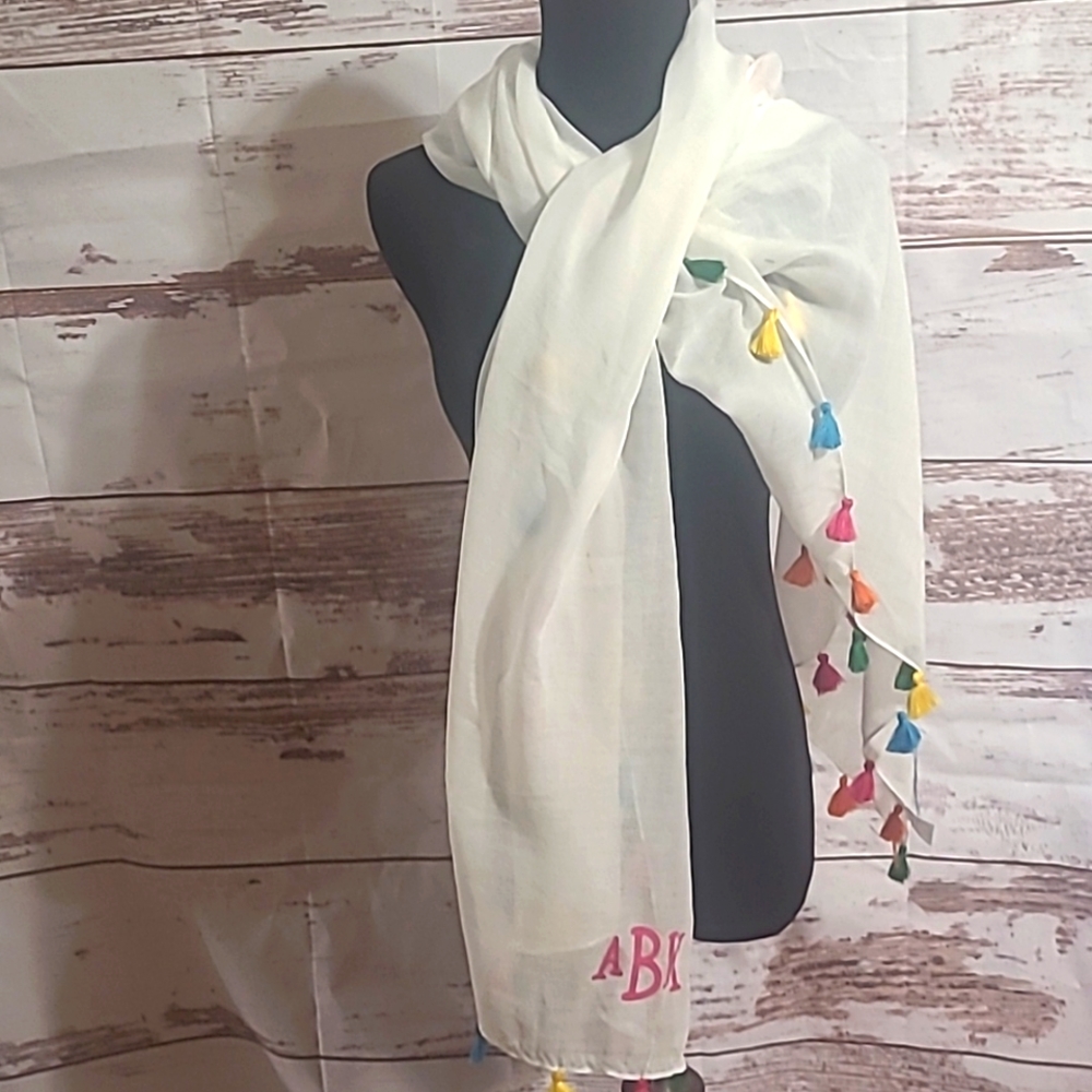 Tassel scarf